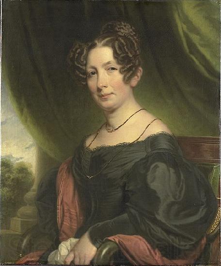 Charles Howard Hodges Maria Antoinette Charlotte Sanderson Norge oil painting art